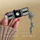 Vintage Chain Choker Earrings