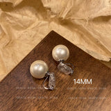 Jennie-inspired Pearl Stud Earrings
