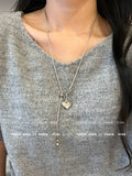 Silver Heart Pendant Necklace