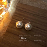 Jennie-inspired Pearl Stud Earrings