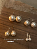Jennie-inspired Pearl Stud Earrings