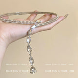 Sparkly Choker-style Drop Earrings