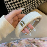 Beige Pearl Headband