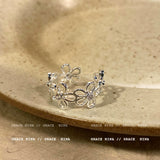 Silver Chain Stackable Rings