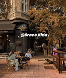 Pearl & Yellow Floral Drop Earrings